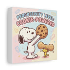 Cookie Powered Snoopy Canvas