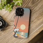 Snoopy Beach Sunset Phone Case