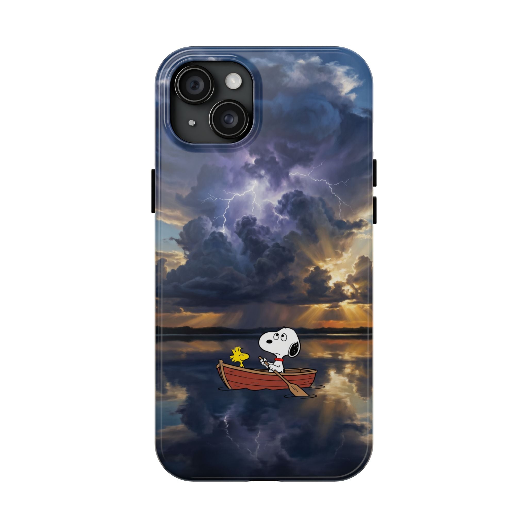 Stormy Rowboat Phone Case