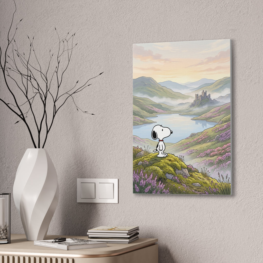 Scenic Lake Canvas