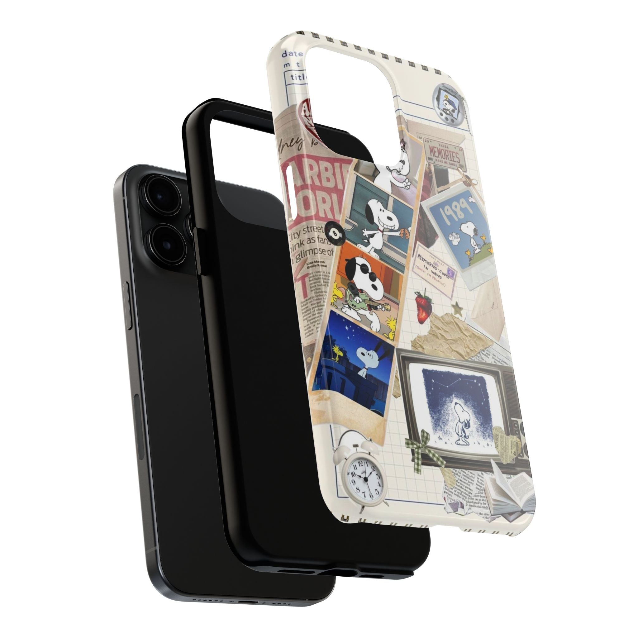 Retro Snoopy Collage Phone Case
