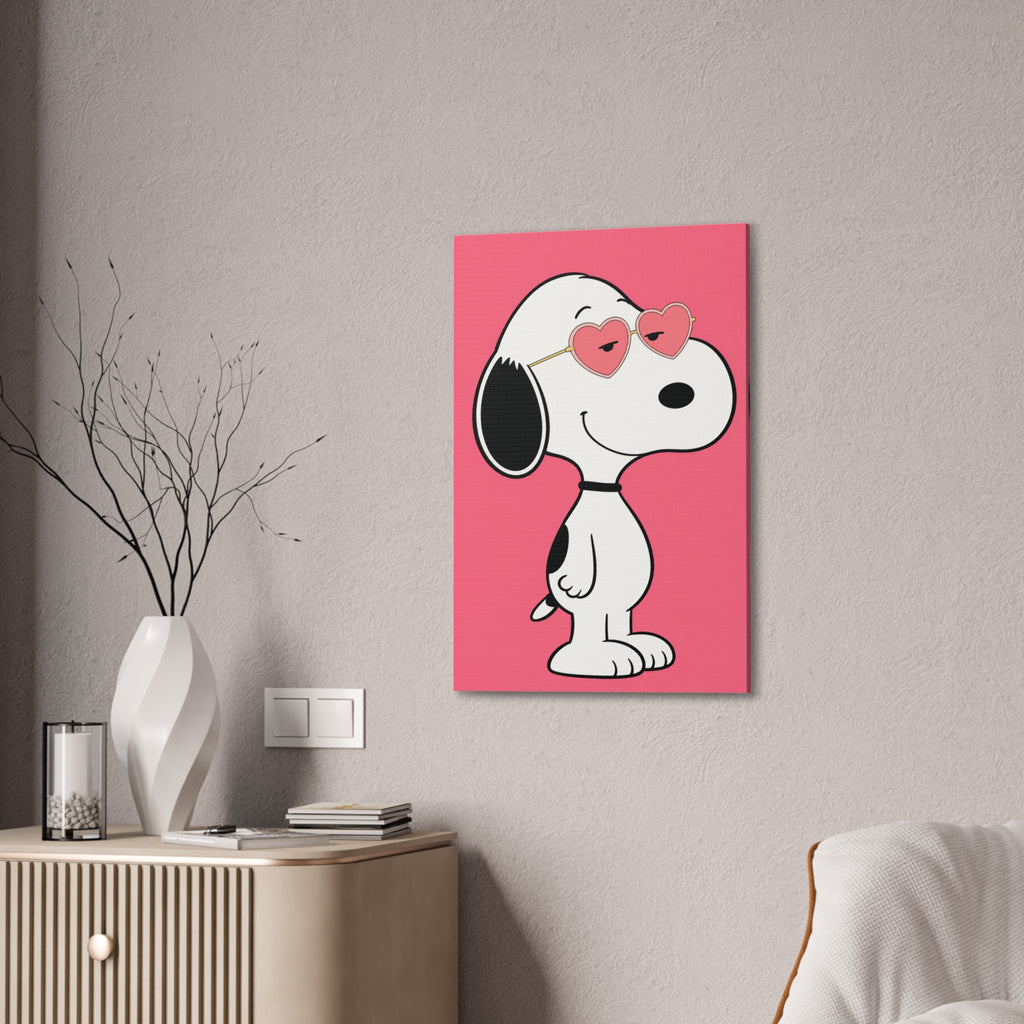 Heart Sunglasses Canvas