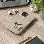 Graph Paper Phone Case