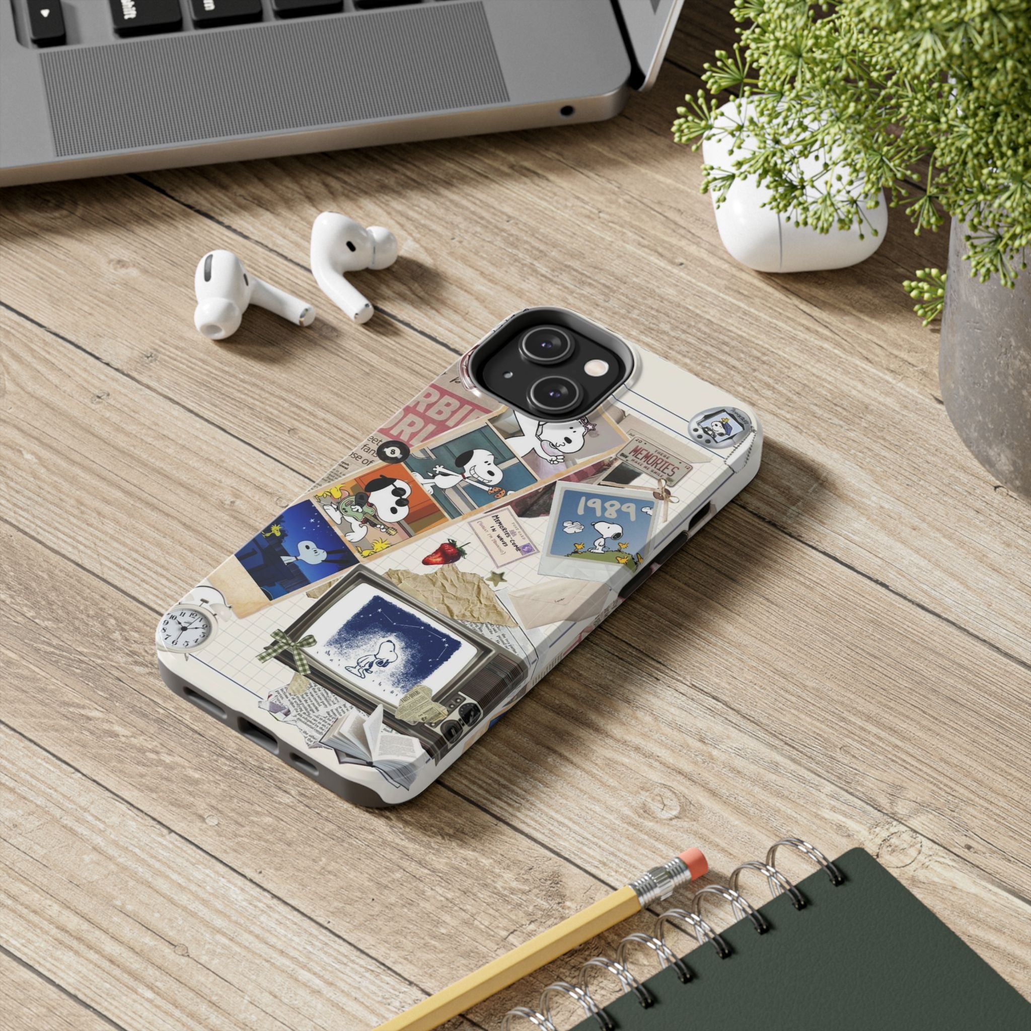 Retro Snoopy Collage Phone Case