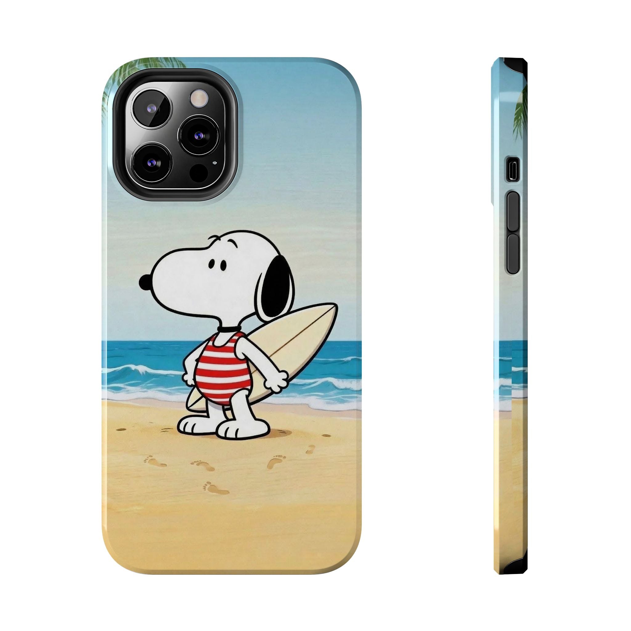 Beach Cartoon Surf Case