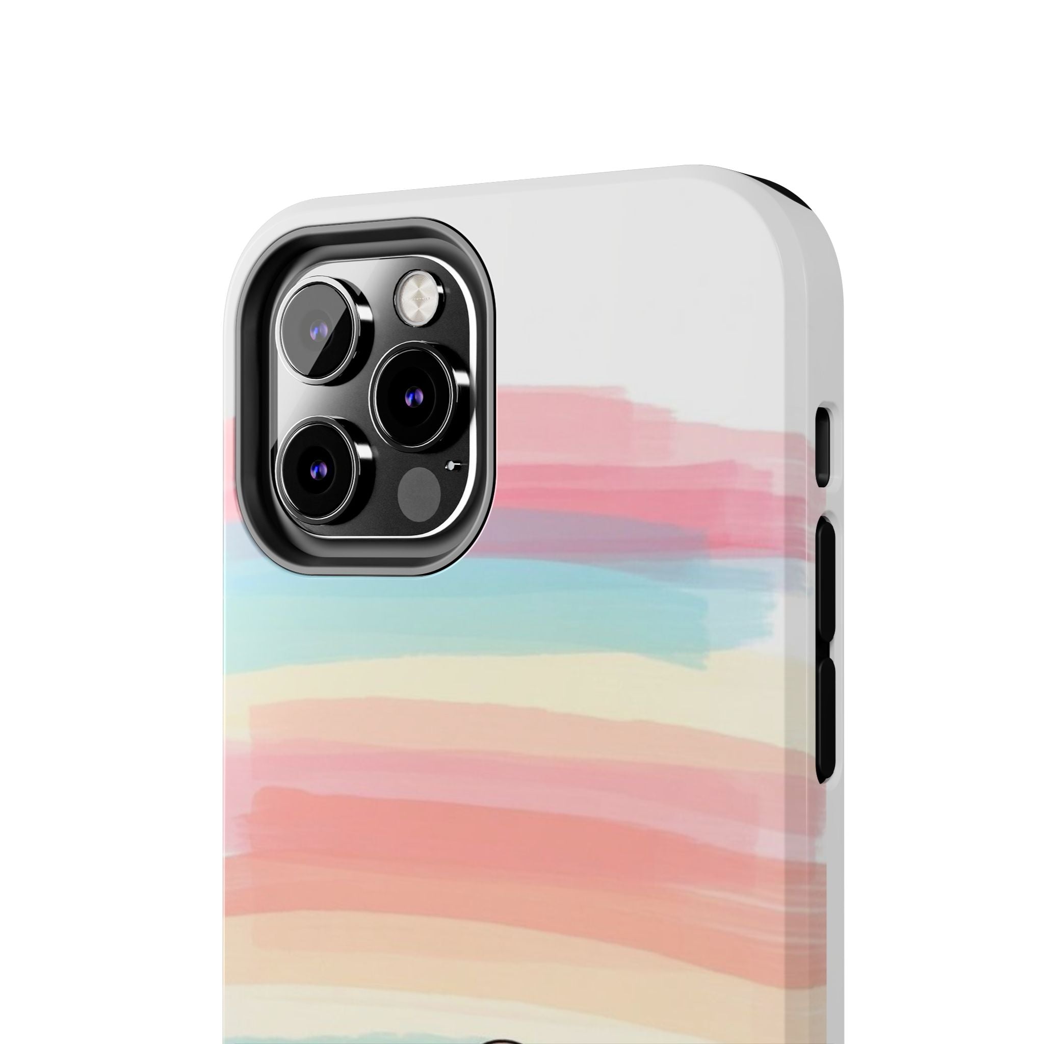 Pastel Stripe Peanuts Phone Case