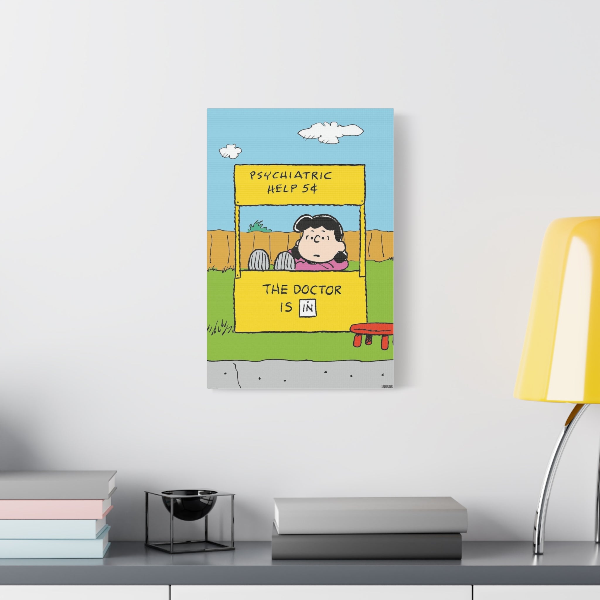 Lucy Psychiatric Help Canvas