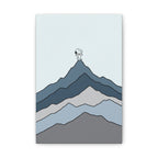 Snoopy on Mountain Canvas