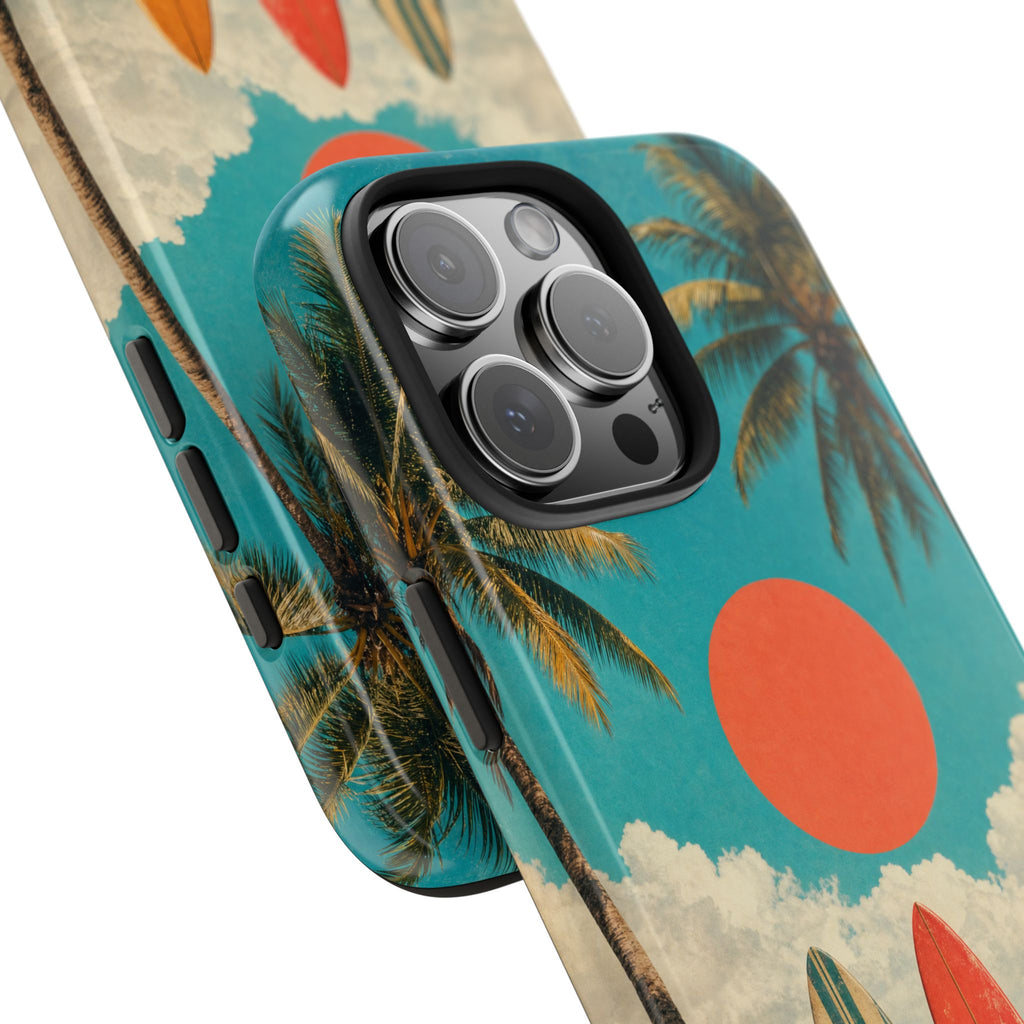 Retro Beach Sun Case