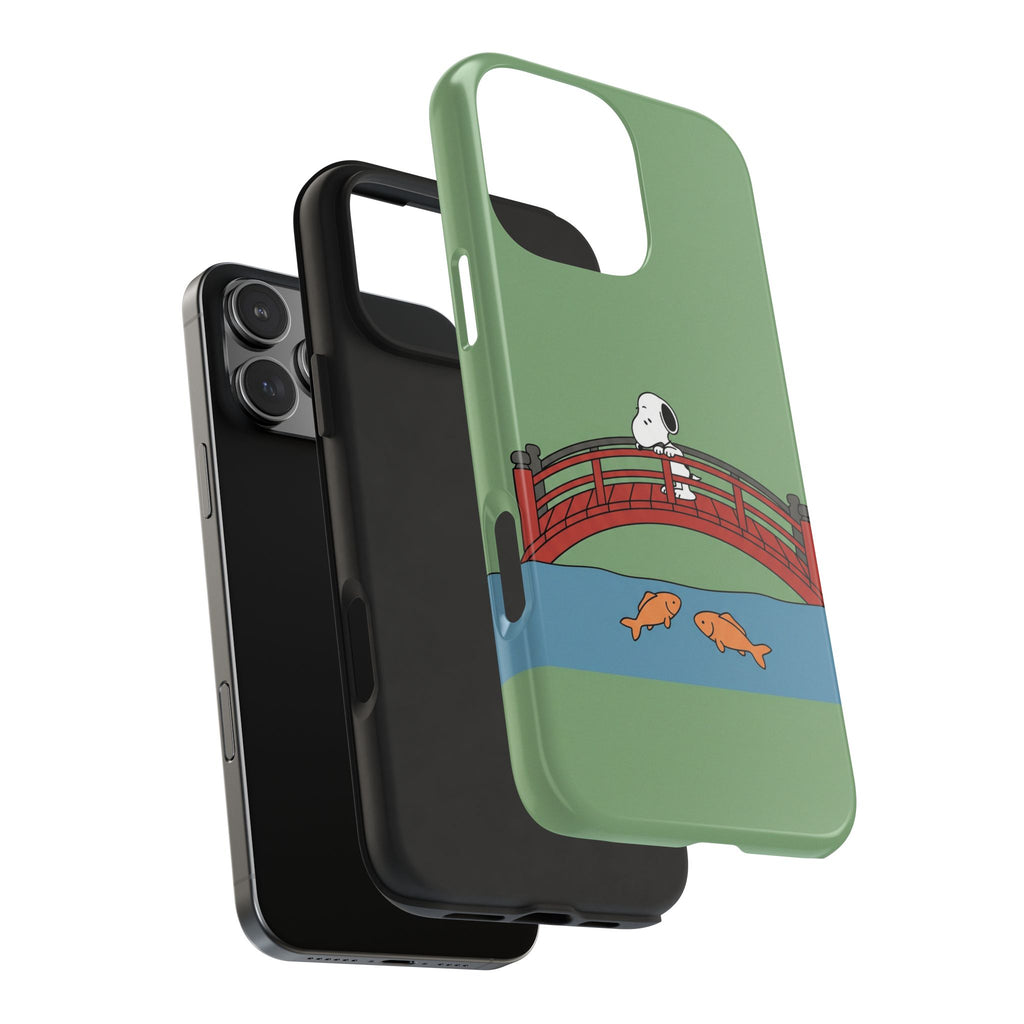 Koi Bridge Phone Case