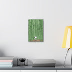 Snoopy in Bamboo Forest Canvas