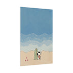 Snoopy Surfing Canvas