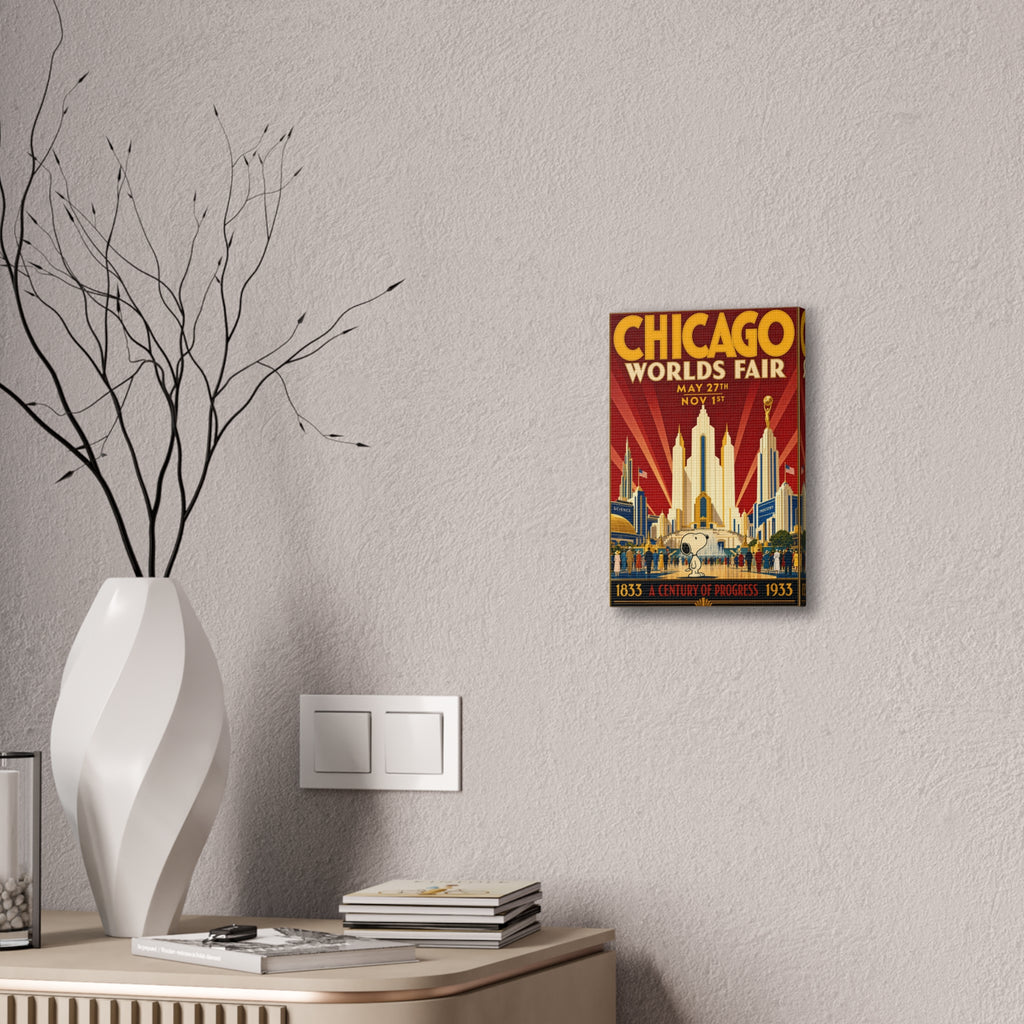 Chicago 1933 Fair Canvas