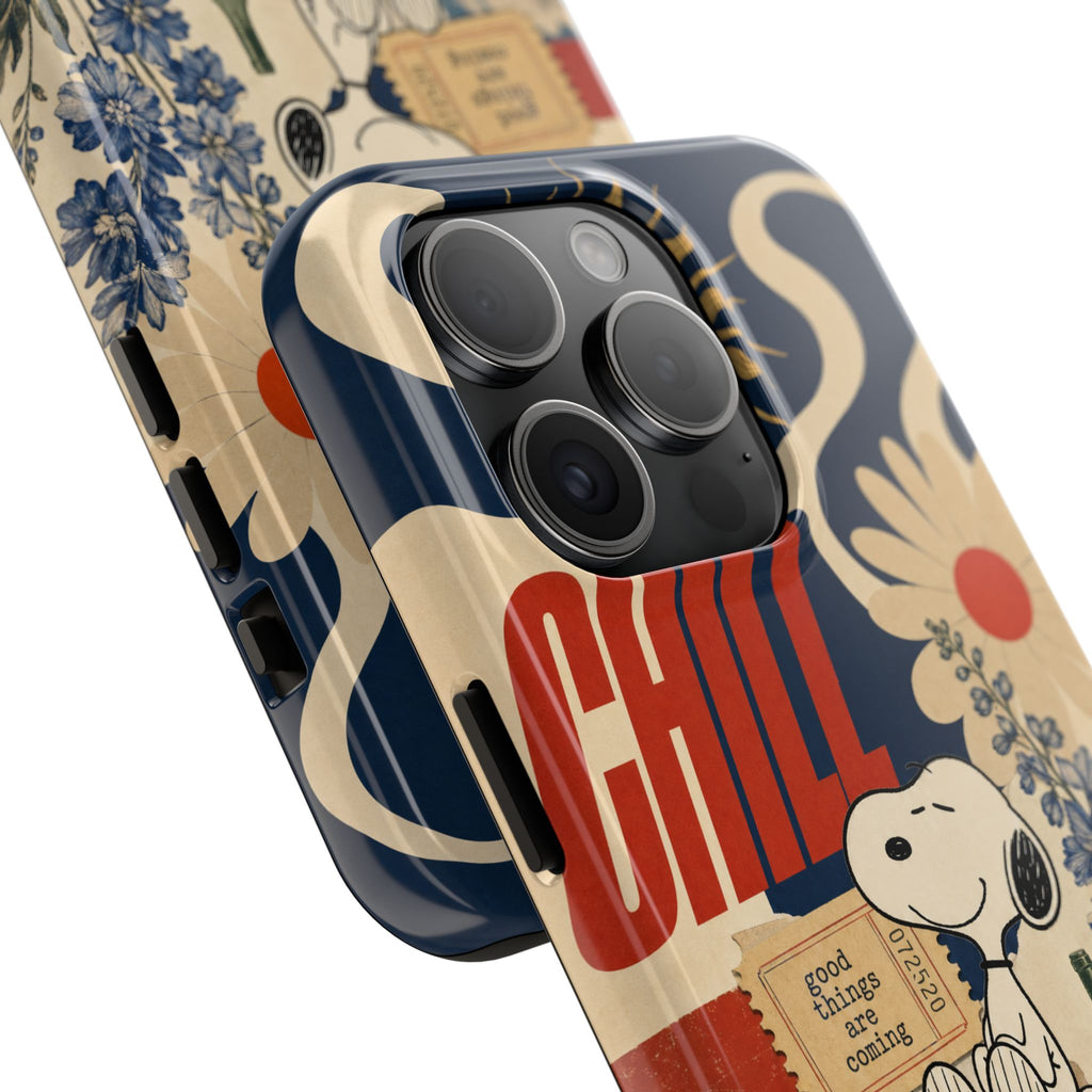 Snoopy Chill Collage Case