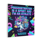 Procrastination Sport Snoopy Canvas