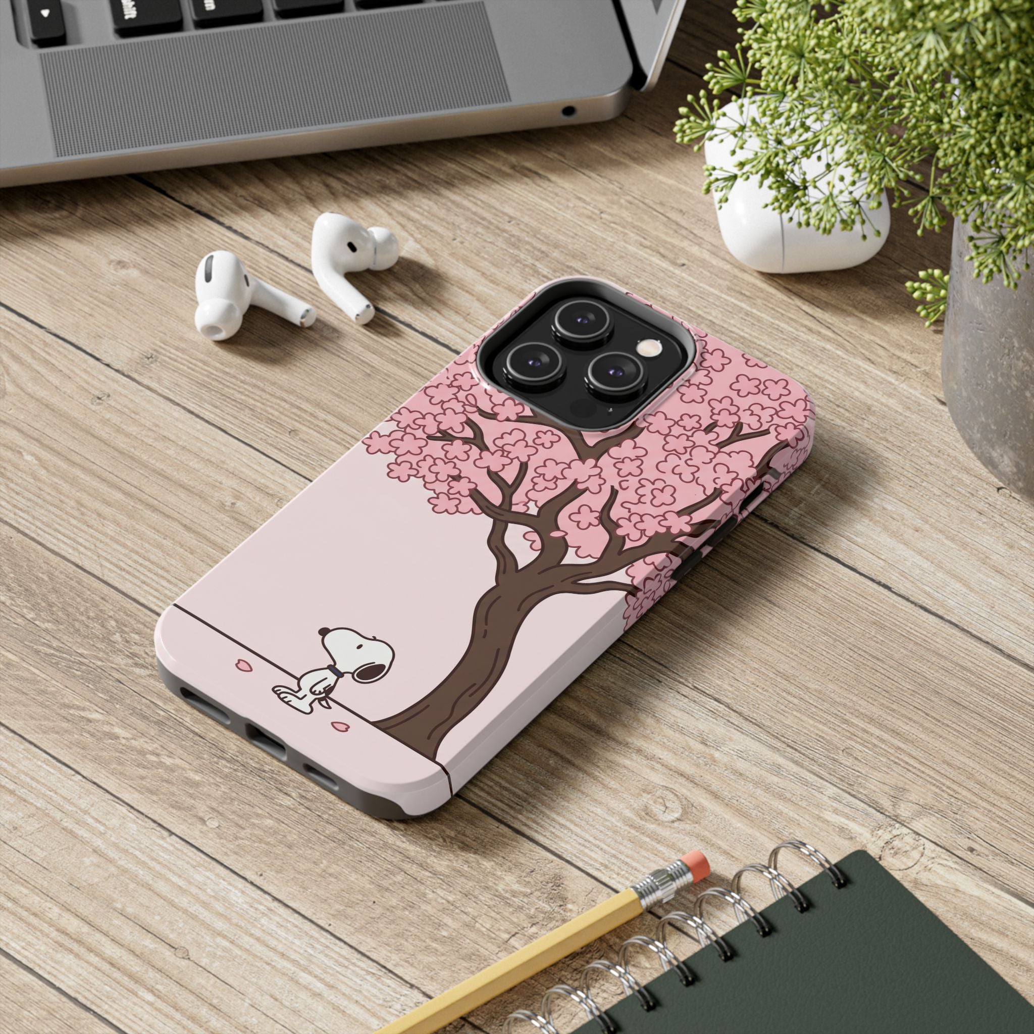 Under Blossoms Phone Case