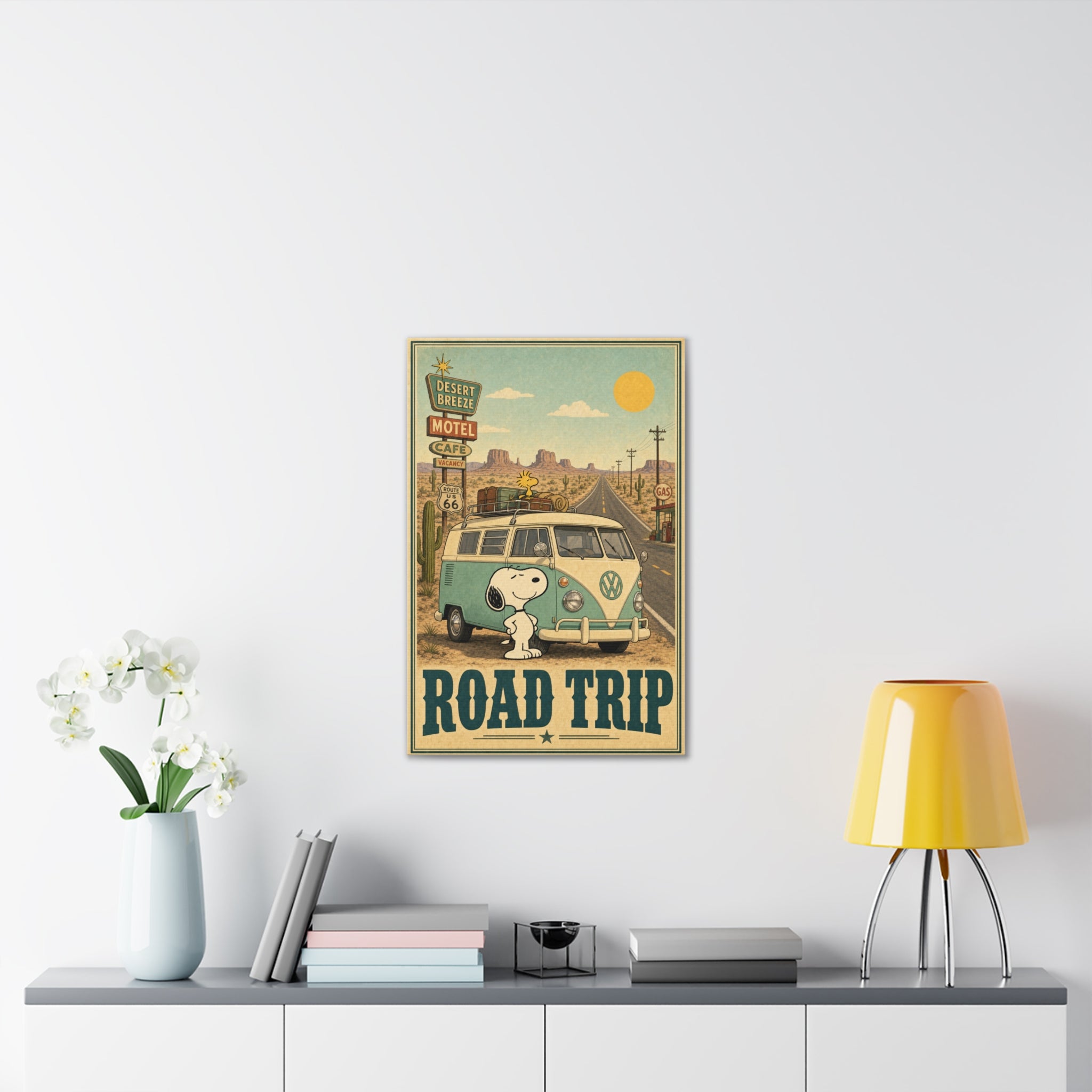 VW Camper Trip Canvas