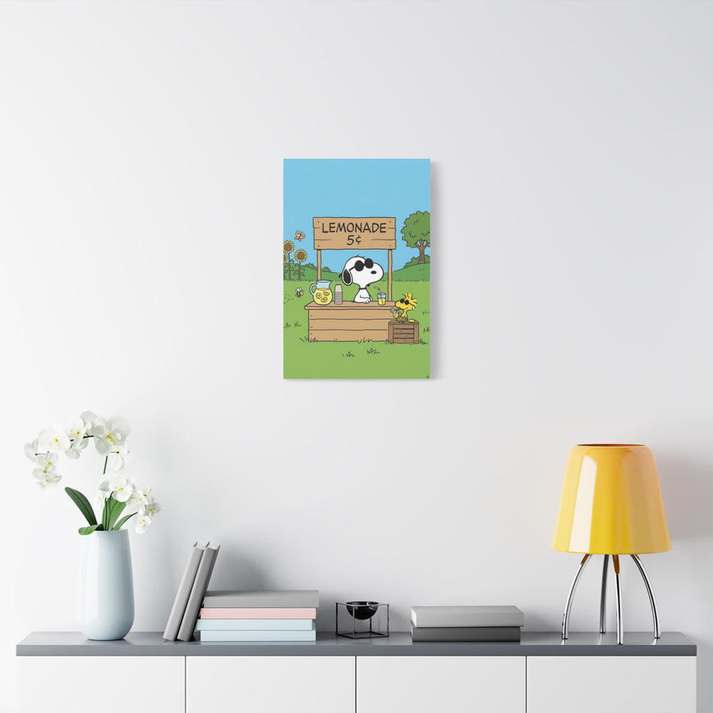 Lemonade Stand Canvas
