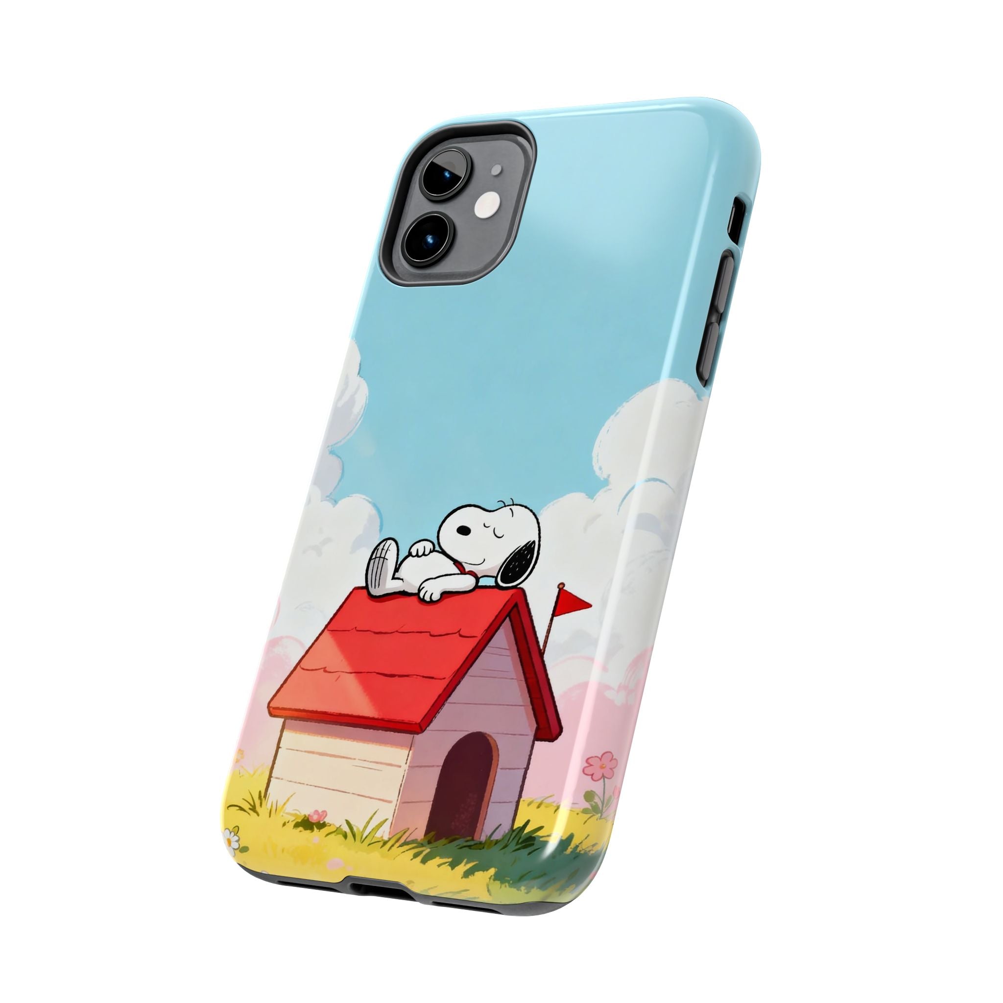 Relaxing Doghouse Phone Case