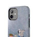Snowy Reading Phone Case