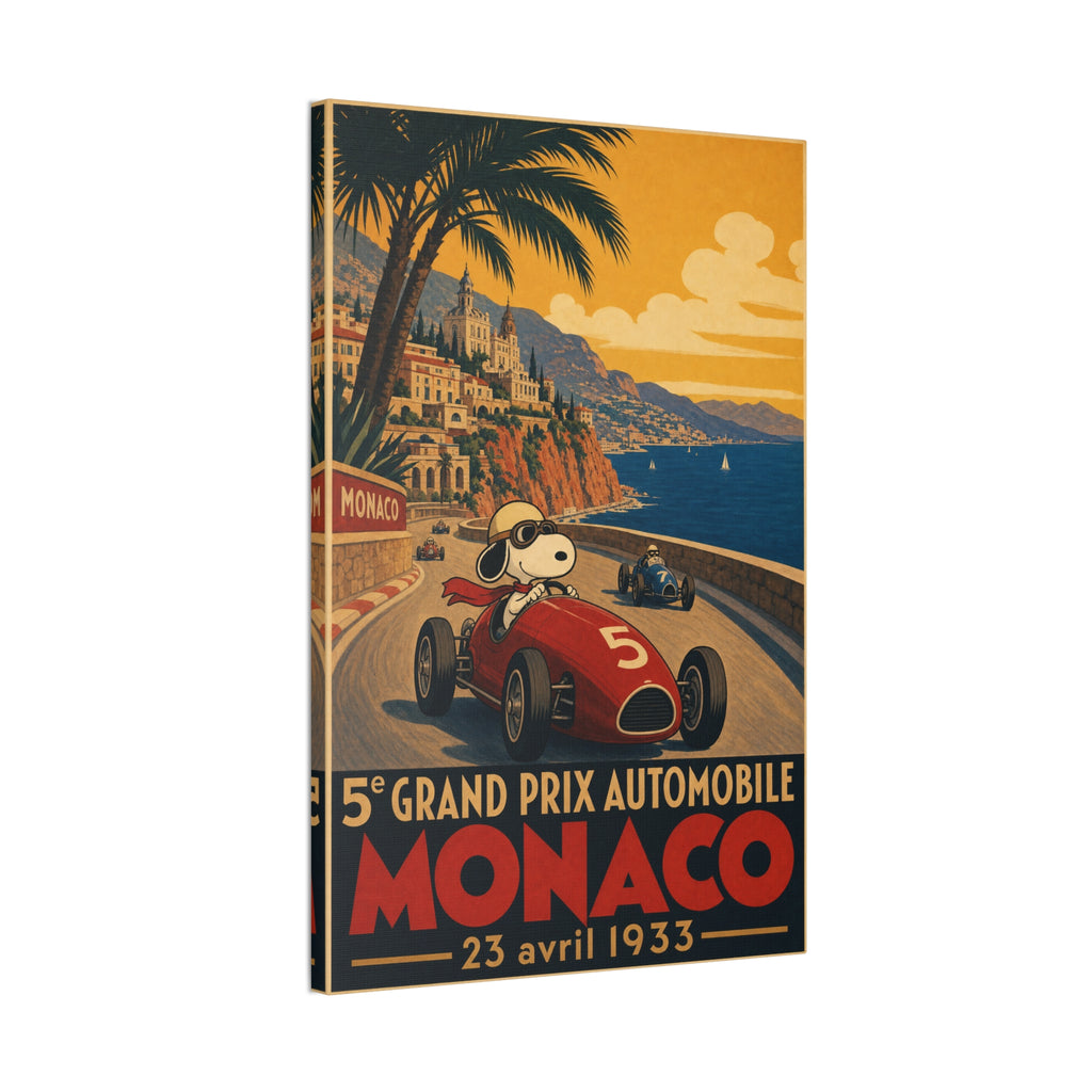 Monaco Grand Prix Canvas