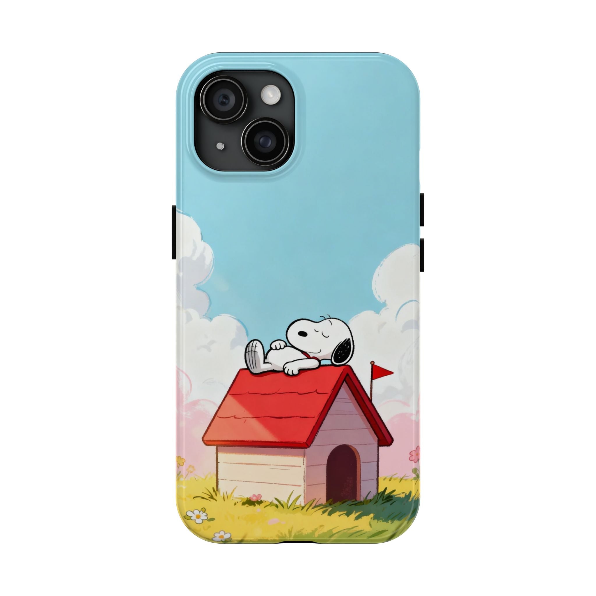 Relaxing Doghouse Phone Case