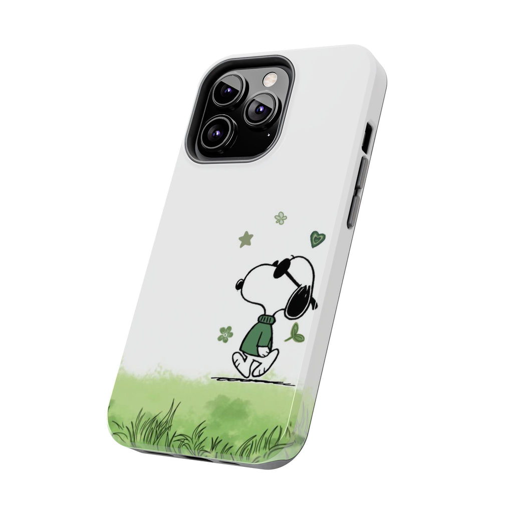 Snoopy Shamrocks Phone Case