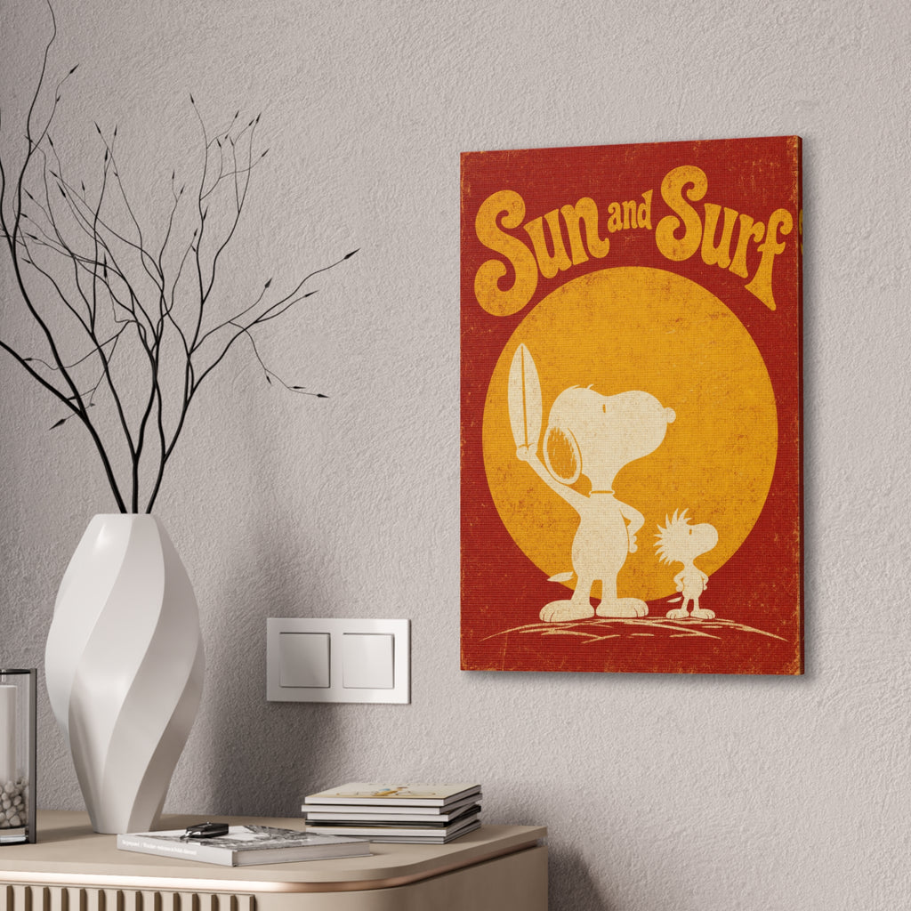 Sun And Surf Canvas