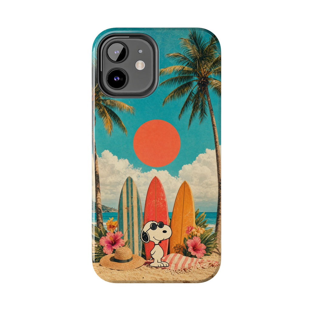 Retro Beach Sun Case