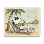 Tropical Aloha Beach Canvas