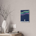 Snoopy Looking Up Canvas