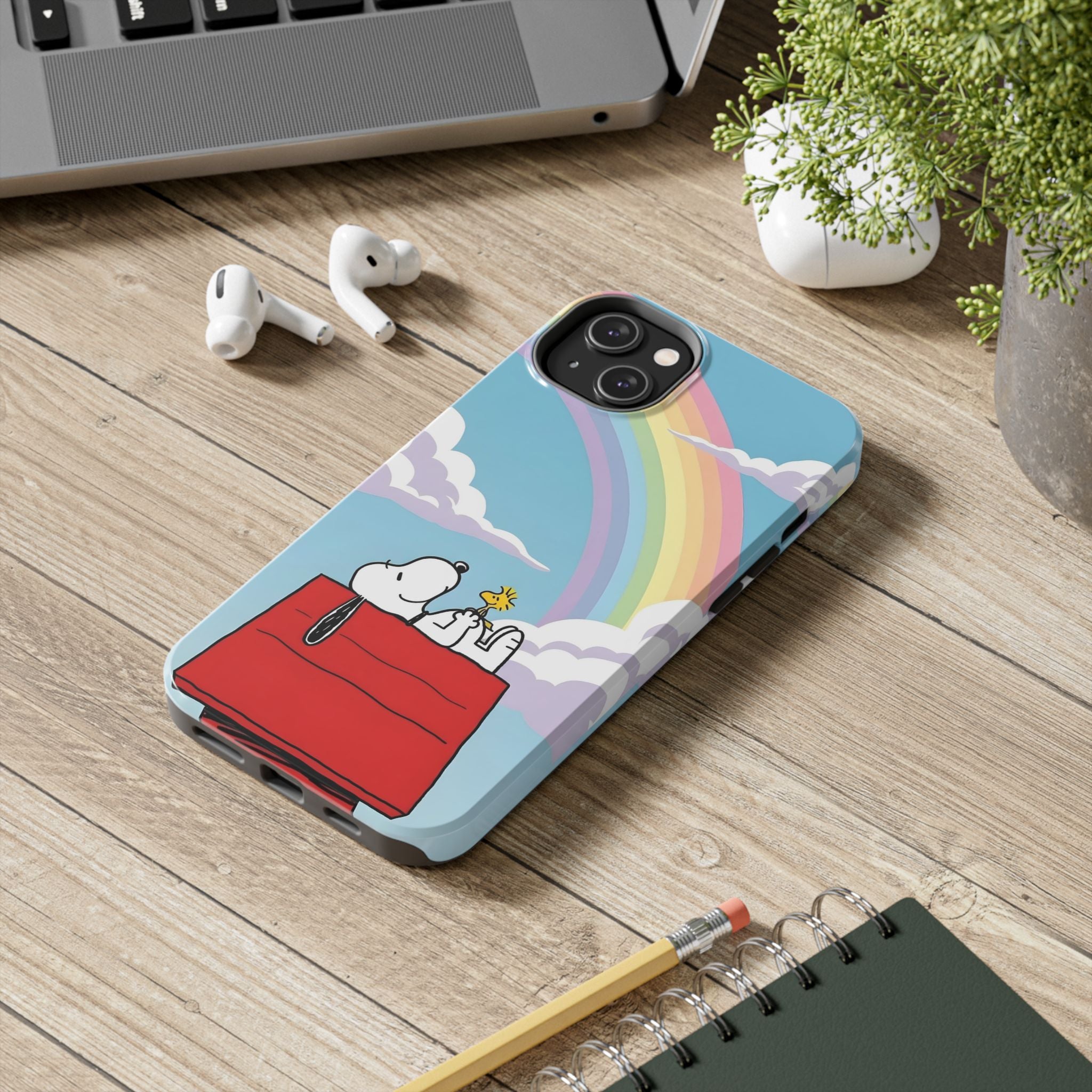 Snoopy Rainbow Phone Case