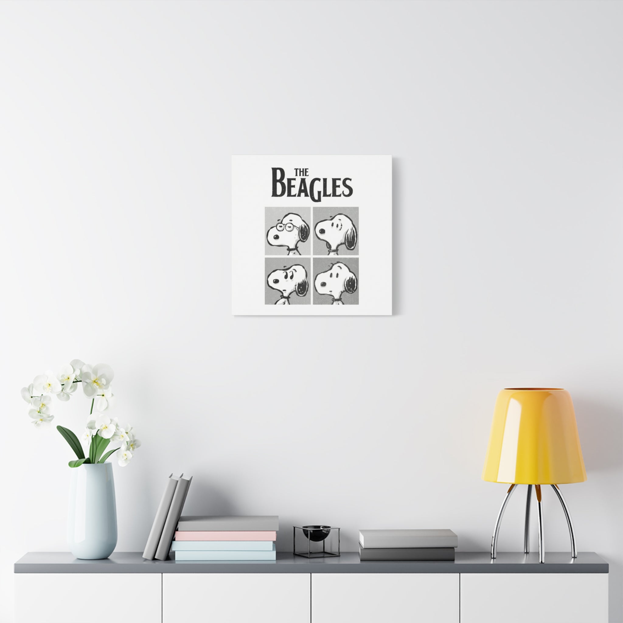 The Beagles Pop Canvas