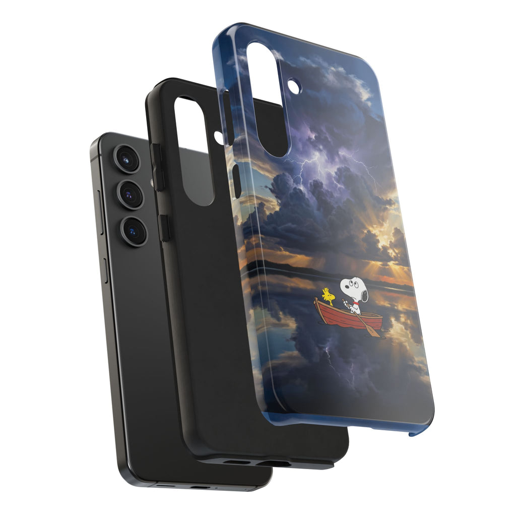Stormy Rowboat Phone Case