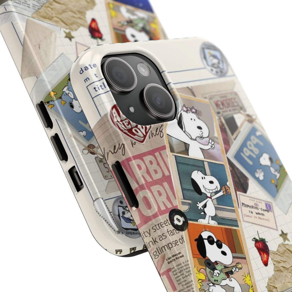 Retro Snoopy Collage Phone Case