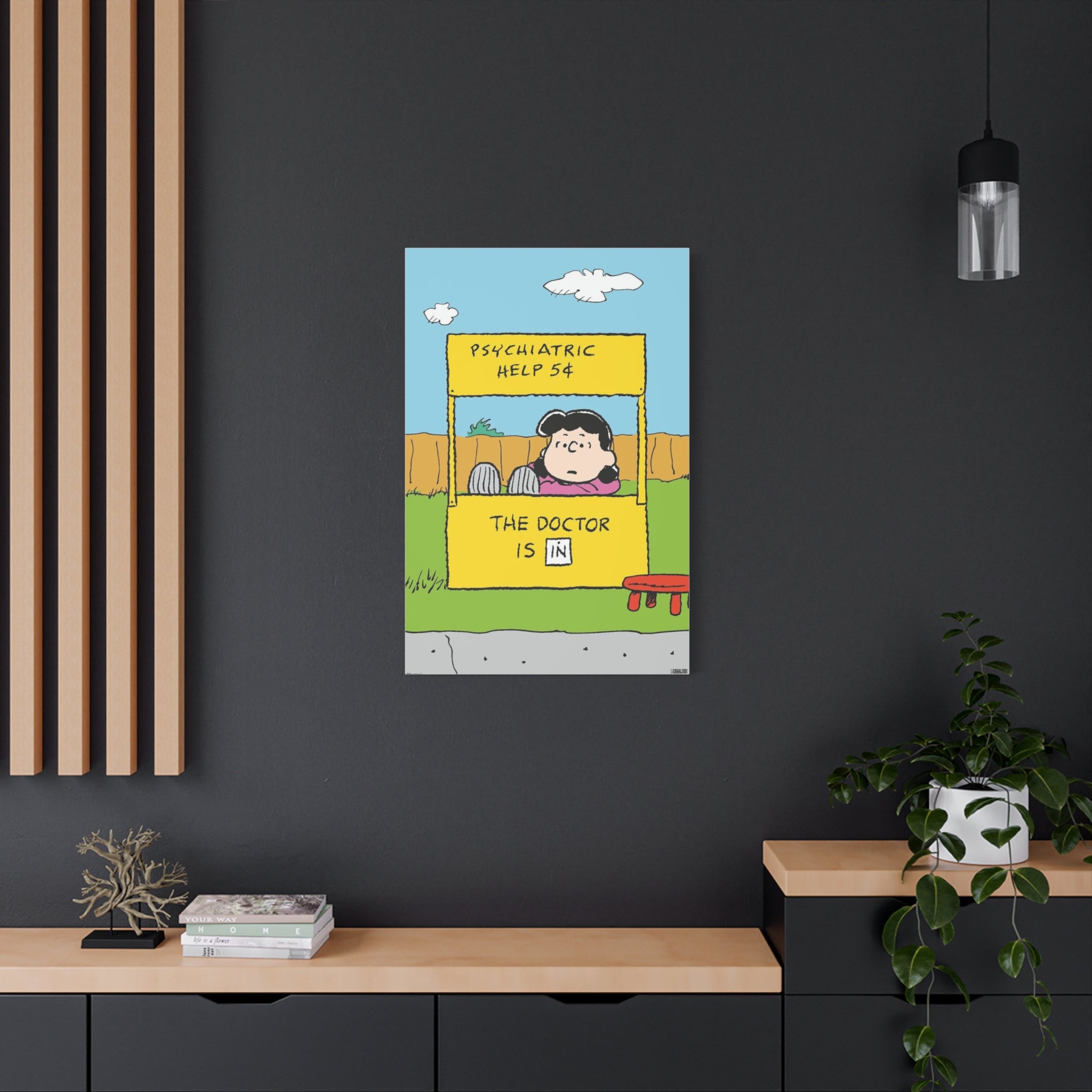 Lucy Psychiatric Help Canvas