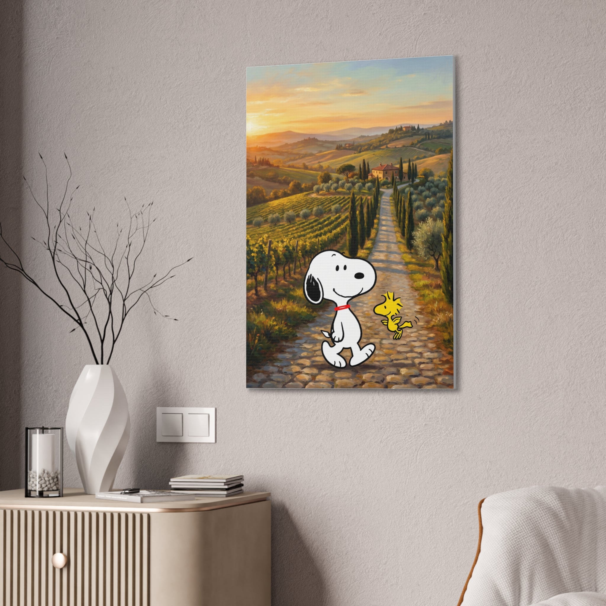 Tuscany Walk Canvas