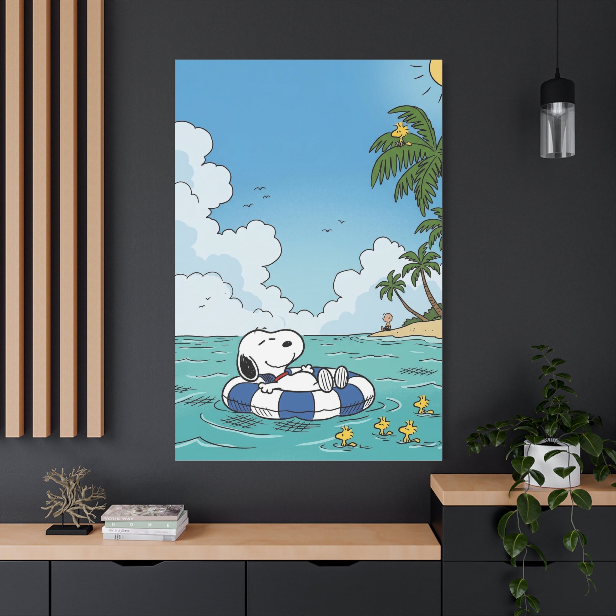 Inner Tube Float Canvas