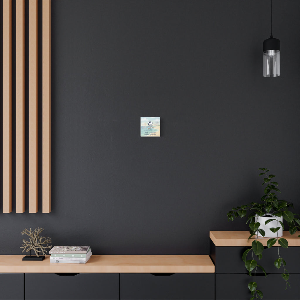 Ride Whatever Comes Canvas