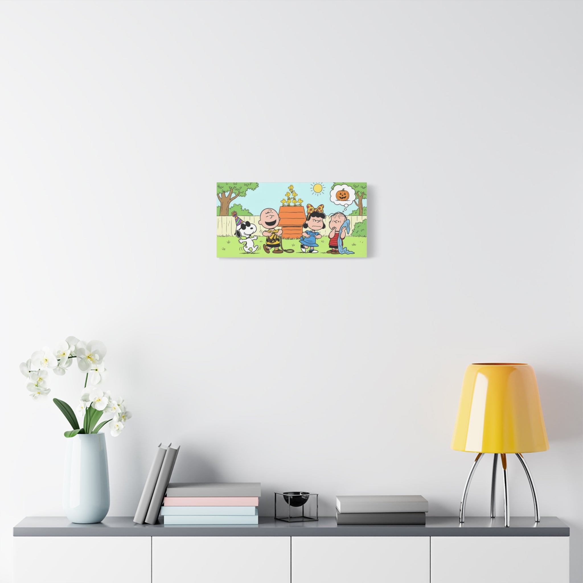 Peanuts Gang Halloween Canvas