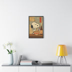 Snoopy Eating Ramen Canvas