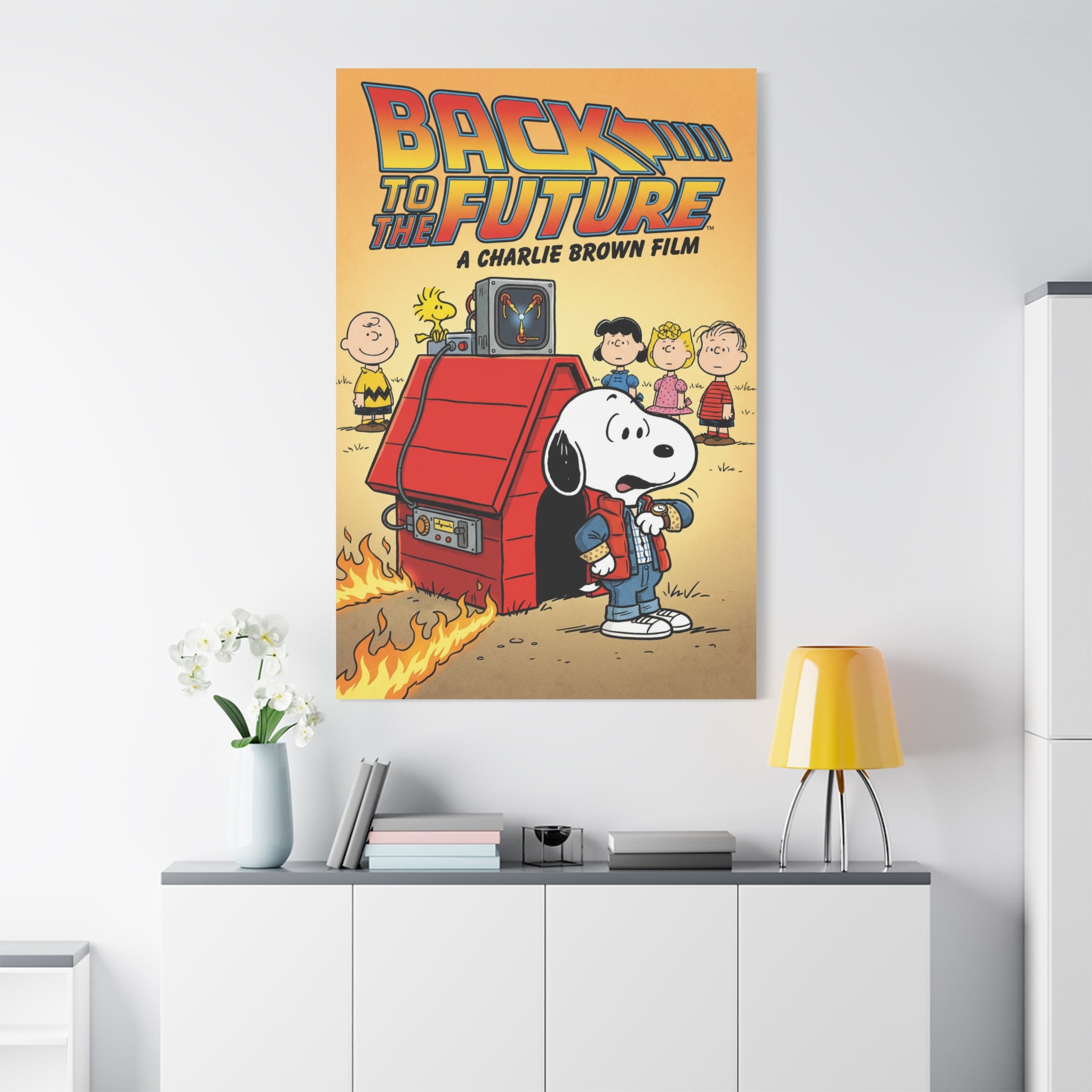 Back To The Future Canvas