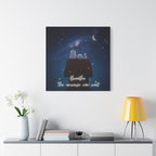 Relaxing Night Sky Canvas