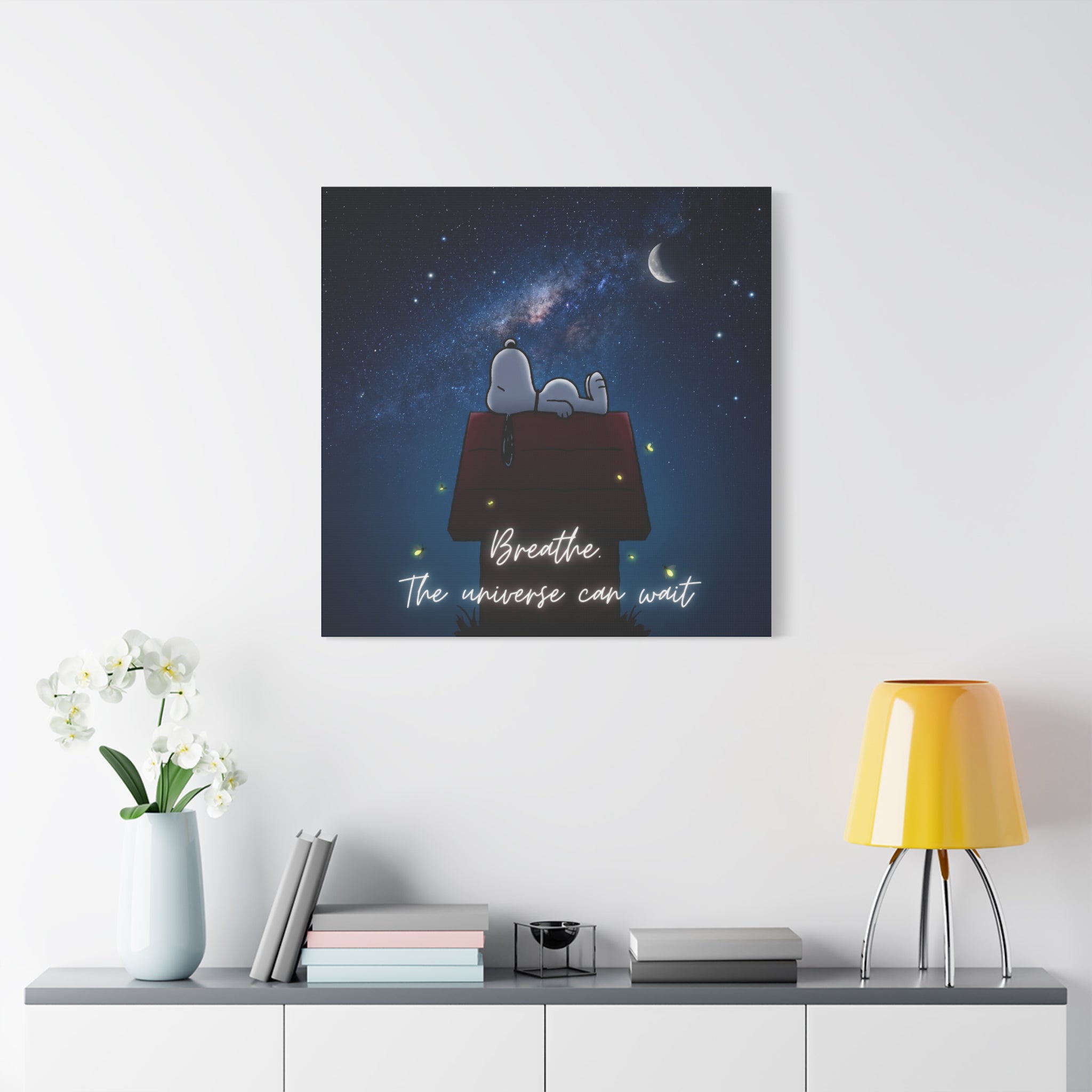 Relaxing Night Sky Canvas