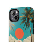 Retro Beach Sun Case