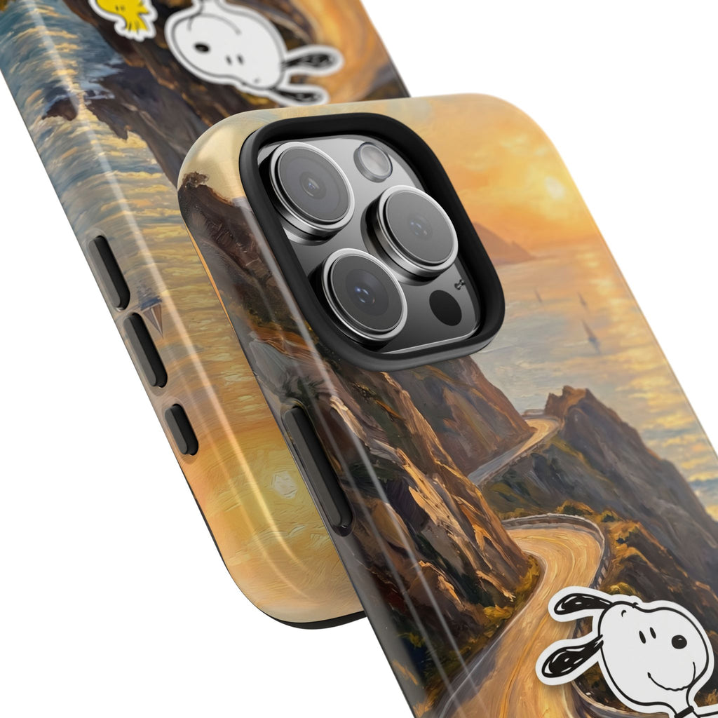 Snoopy Woodstock Bicycle Phone Case