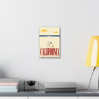 Woodstock California Beach Canvas