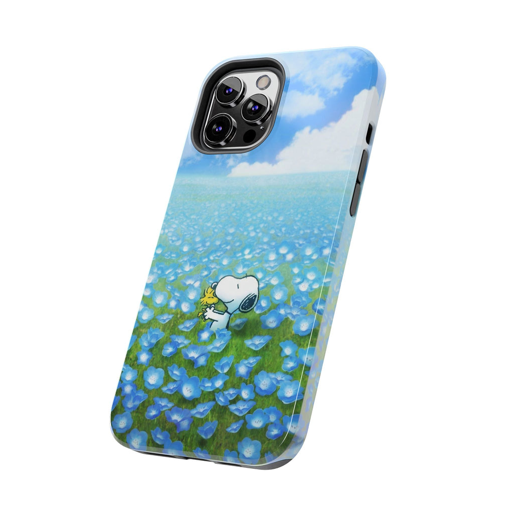 Blue Flower Field Case
