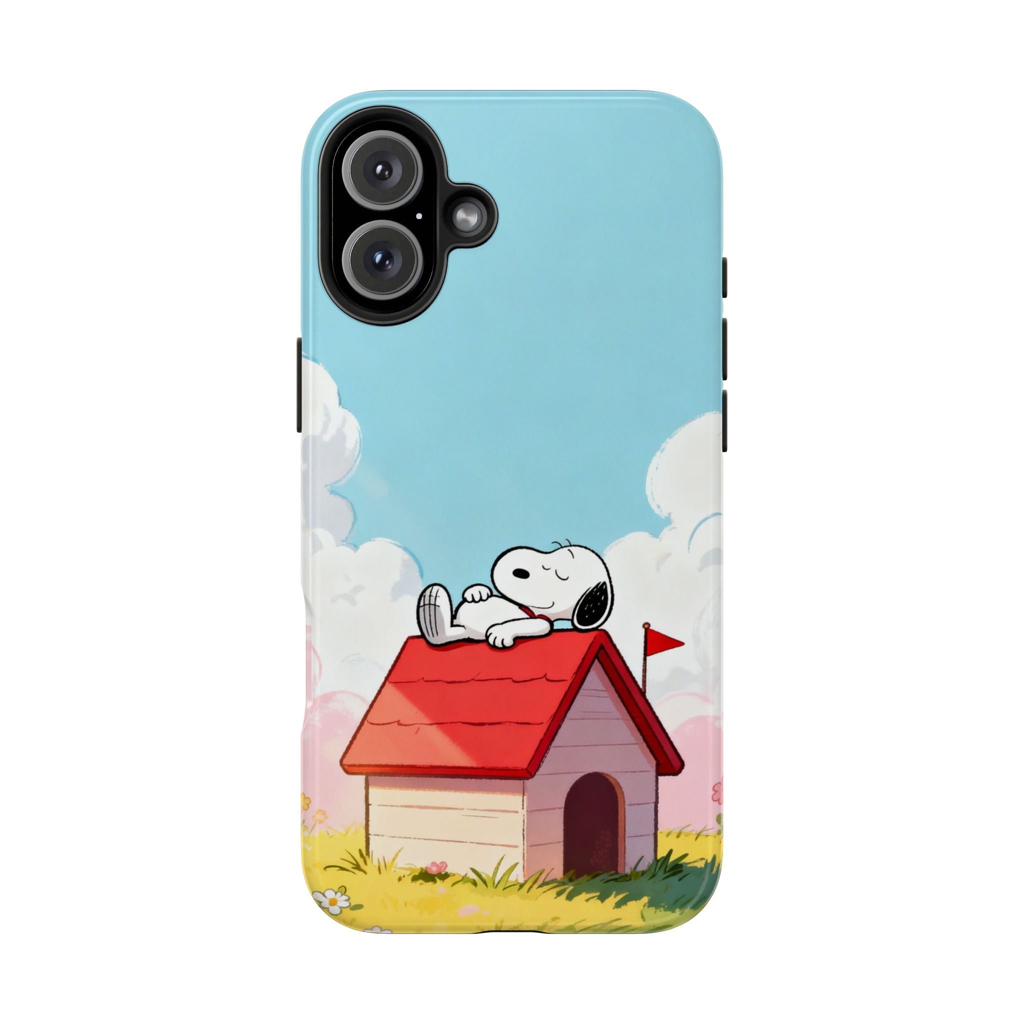 Relaxing Doghouse Phone Case