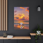 Woodstock Beach Sunset Canvas